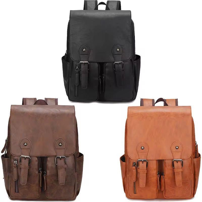 Sac à dos en cuir imperméable