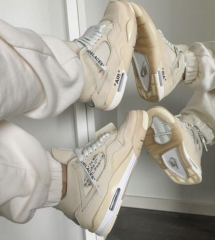 Air Jordan 4 Retro Off-White Sail